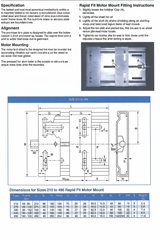 Electric Motor Slide Bases